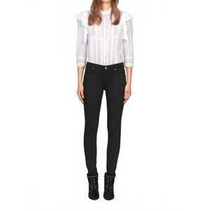 NEW BLACK ORCHID jude mid rise super skinny jeans in so black